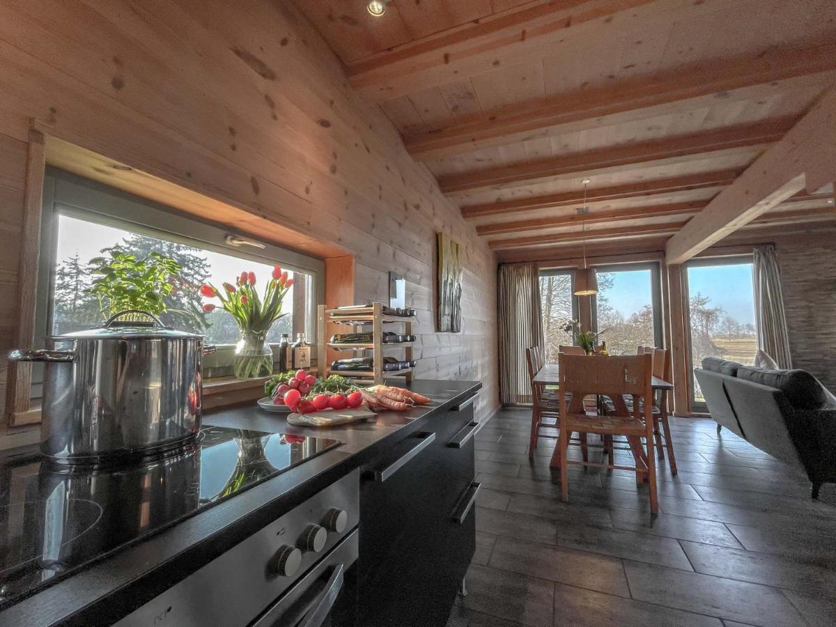 Traumhaff Kuestenchalets - Einzigartige Chalets An Der Ostsee. Ganz Aus Laerchenholz Mit Kamin Und Sauna Vogelsang-Warsin Εξωτερικό φωτογραφία