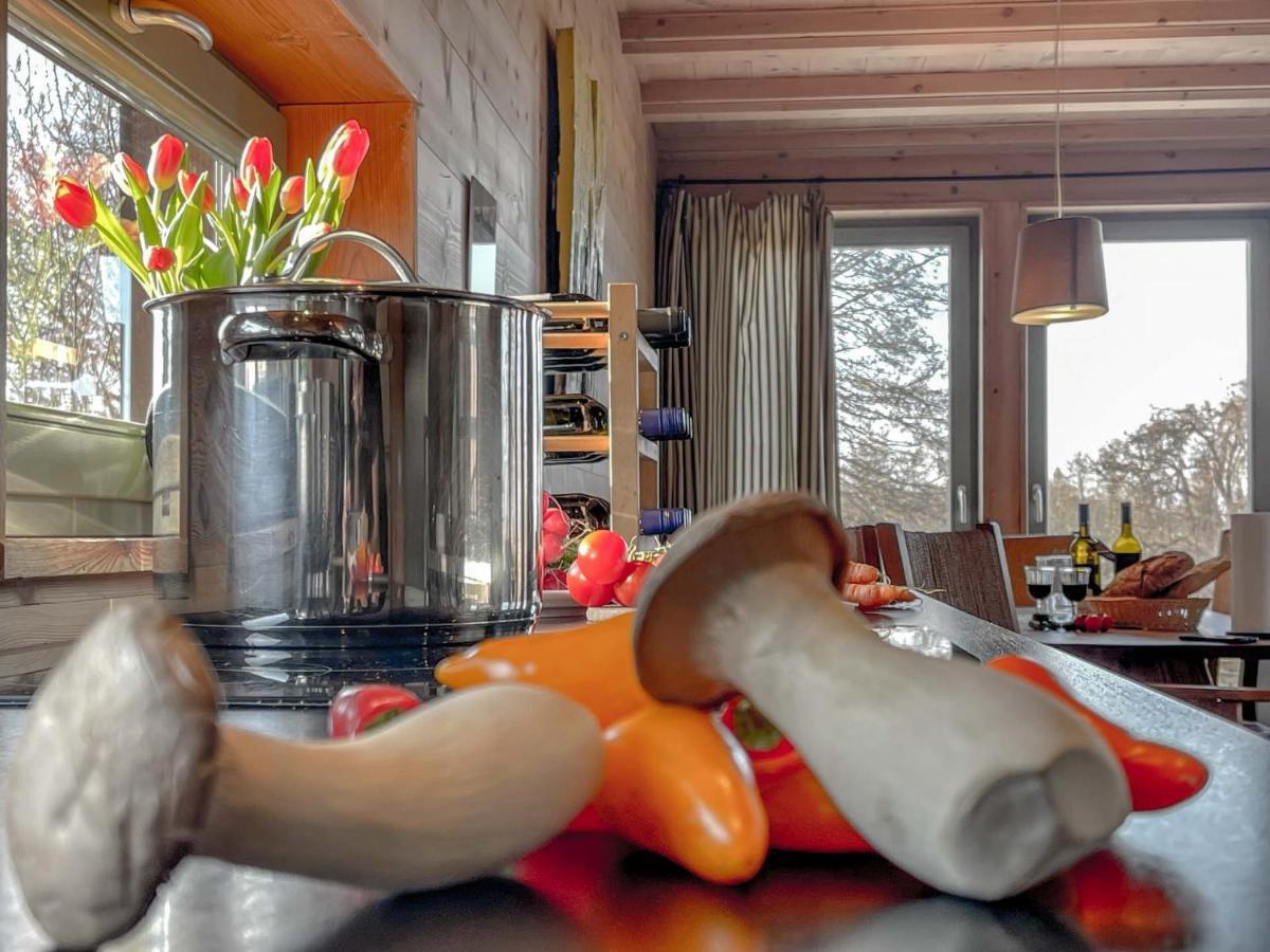 Traumhaff Kuestenchalets - Einzigartige Chalets An Der Ostsee. Ganz Aus Laerchenholz Mit Kamin Und Sauna Vogelsang-Warsin Εξωτερικό φωτογραφία